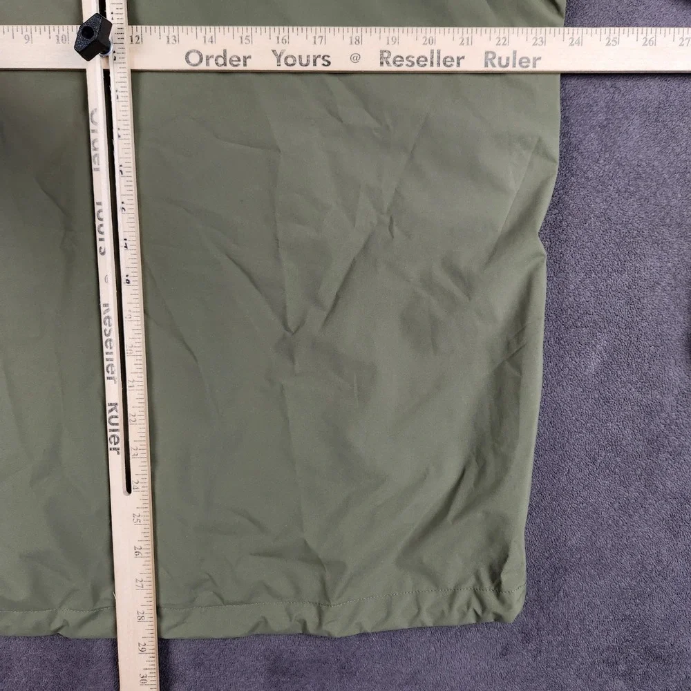 Outdoor Research Stratoburst Stretch Rain Jacket Mens Large Ranger Green NEW